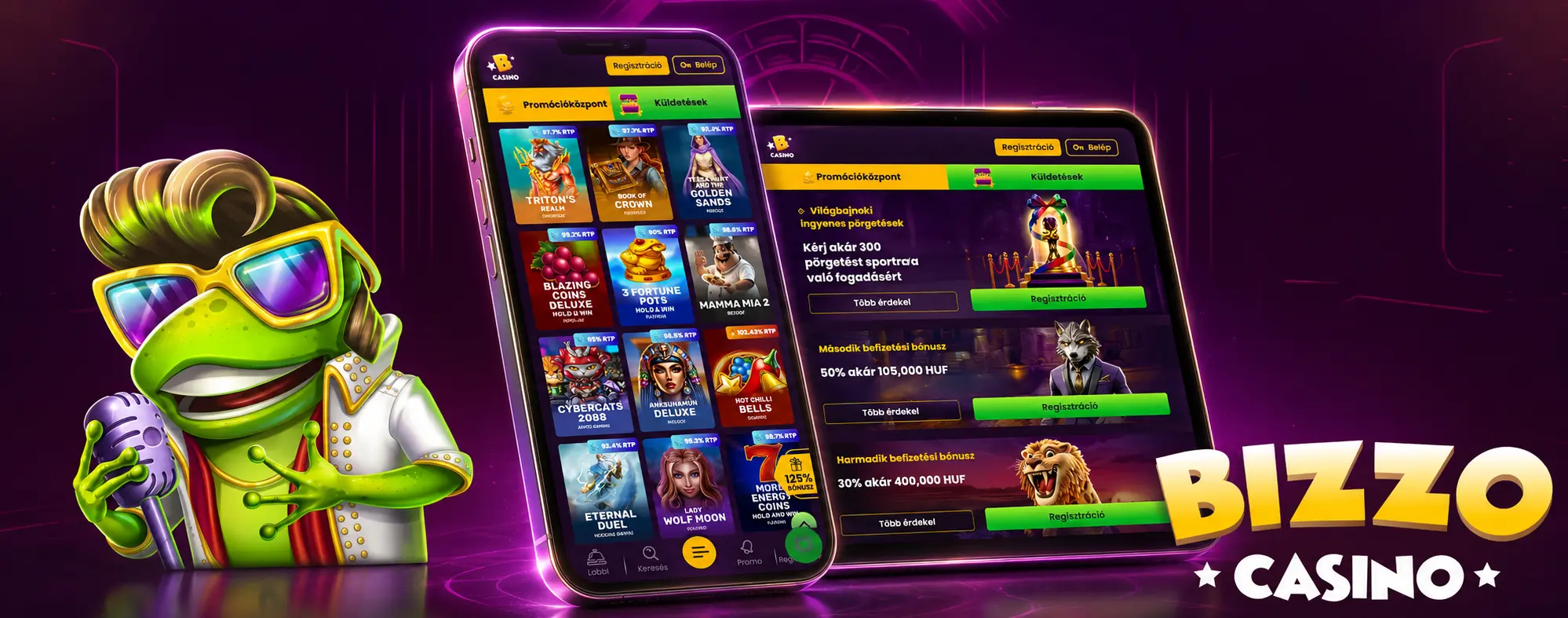 Bizzo Casino fizetési módok és pénznemek
